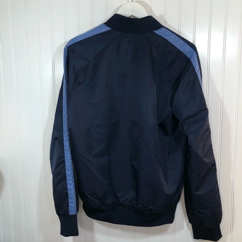 Slate & Stone Men’s Navy Raglan Baseball Jacket M